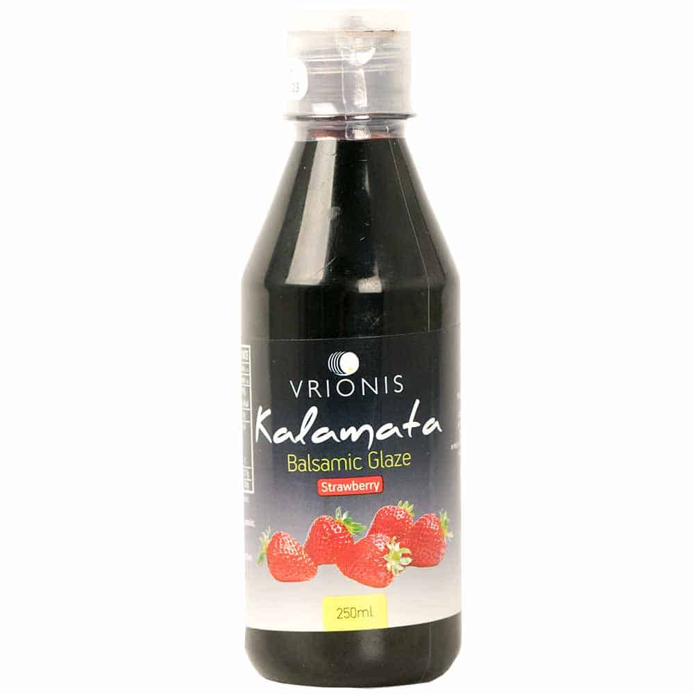 Crema balsamica, aroma de capsuni, 250 ml