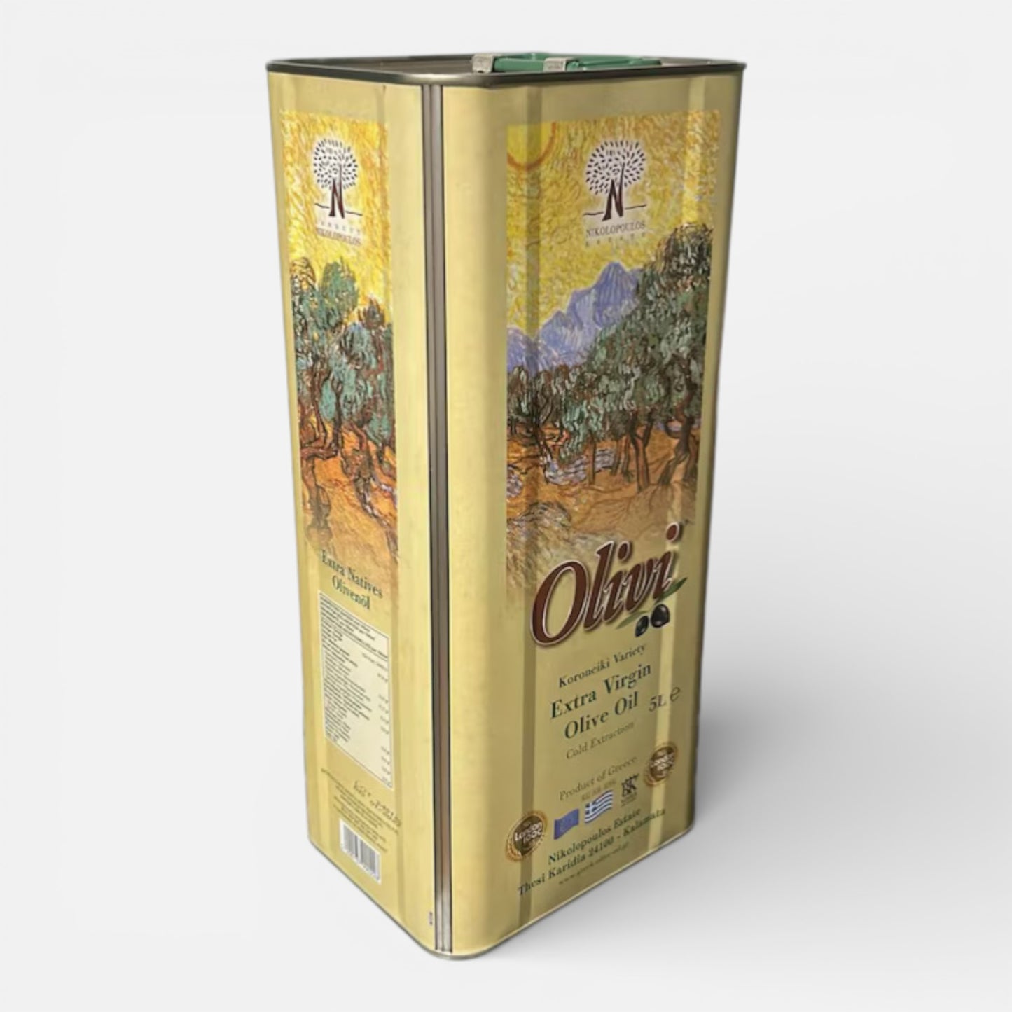 Ulei de masline Olivi extravirgin presat la rece 5L