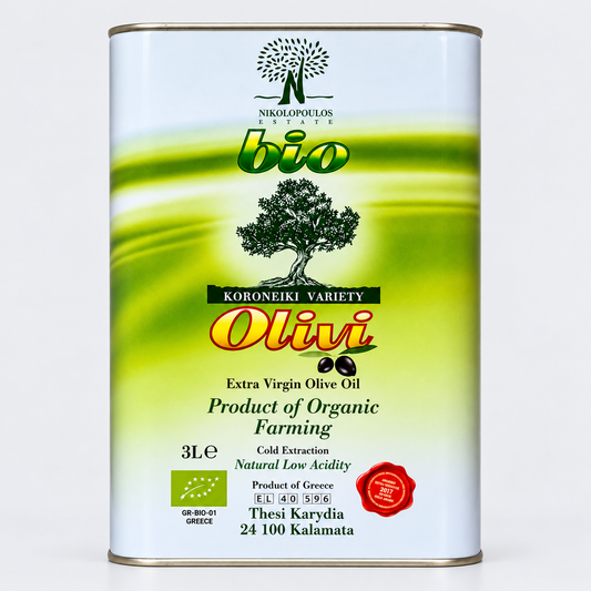 Ulei de Masline Olivi Extravirgin BIO 3L